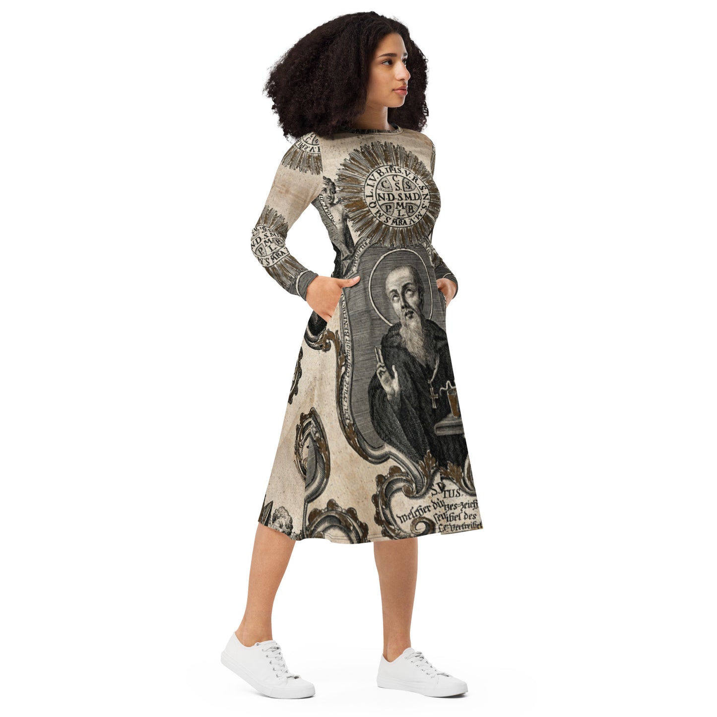 St. Benedict Dress (with pockets)