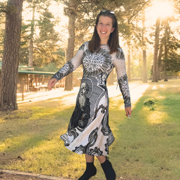 St. Benedict Dress (with pockets)
