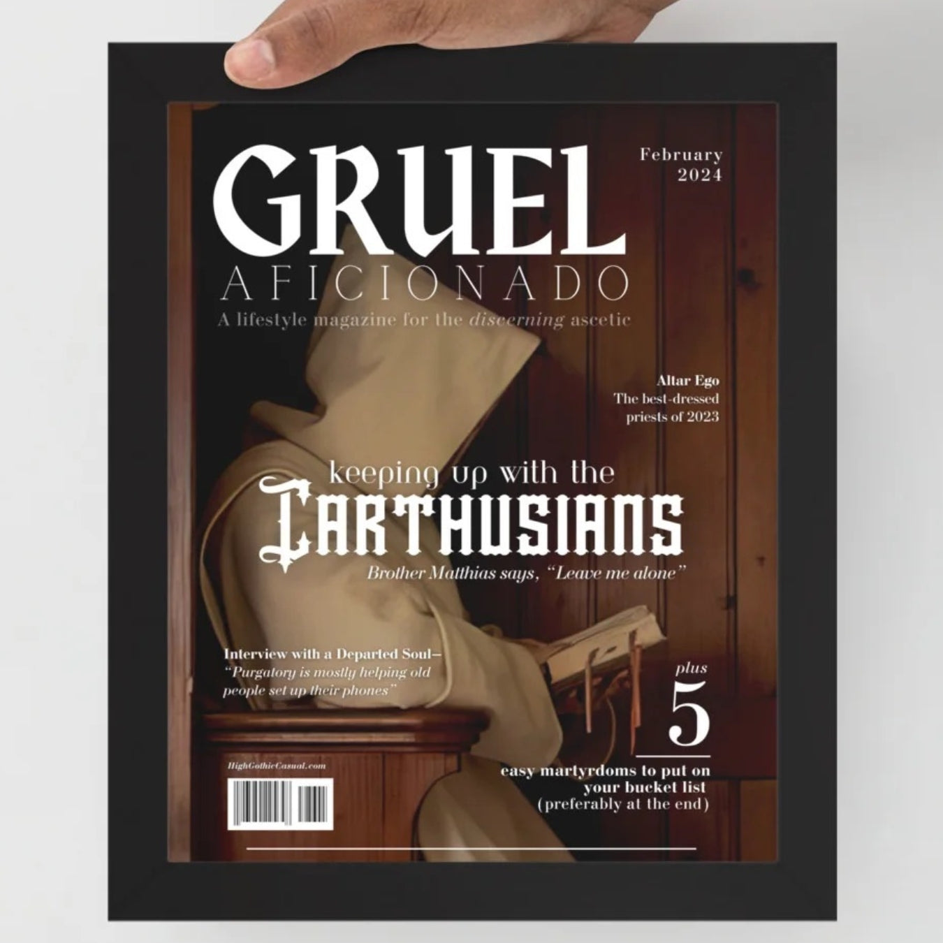 GRUEL Aficionado (Feb 2024 cover)