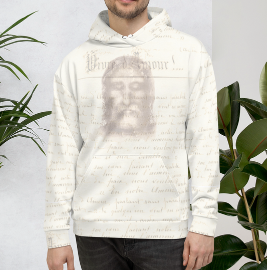 St Therese Holy Face Hoodie