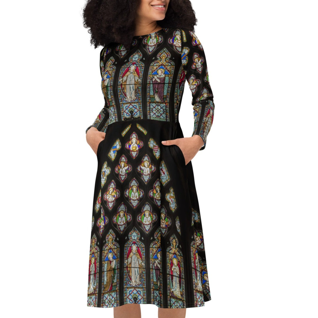 Transfiguration Stained Glass Dress (with Pockets)