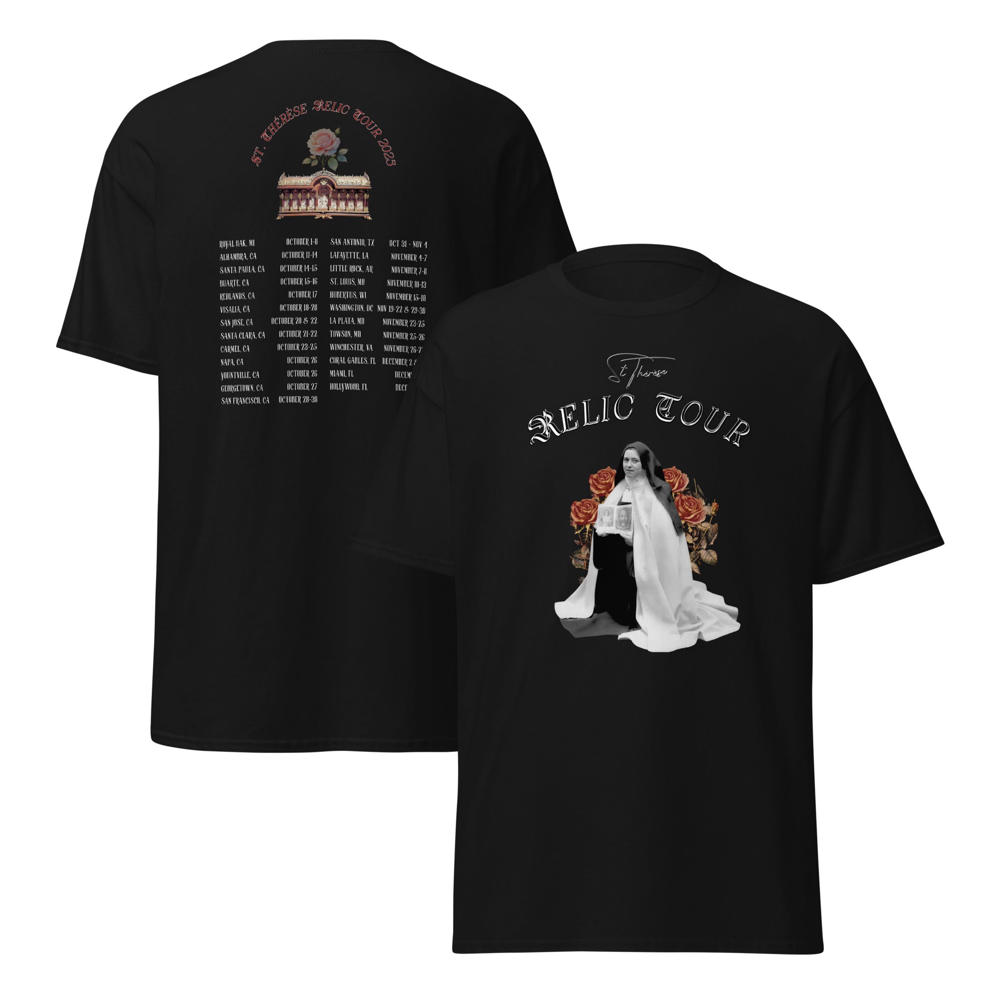 St Therese Relic Tour 2025 – High Gothic Casual