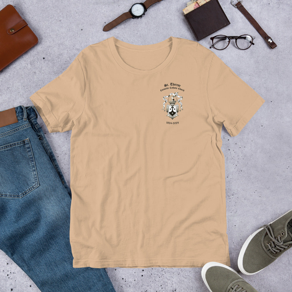 STC 100 Carmelite Crest Tee (Tan)
